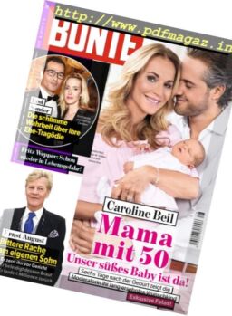 Bunte – 6 Juli 2017