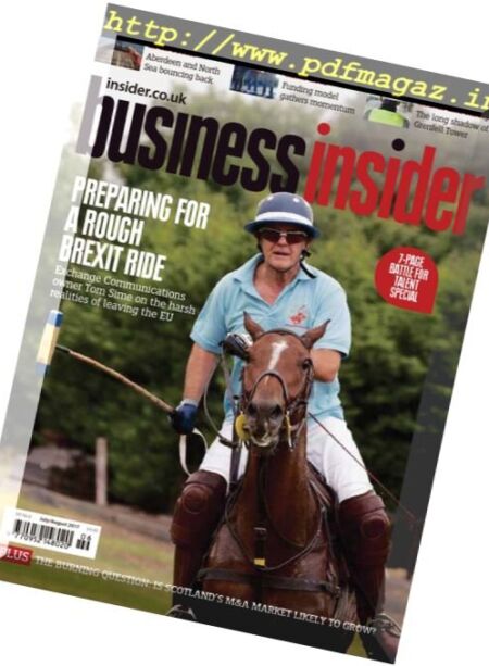 Business Insider – August 2017 Cover
