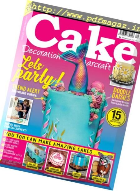 Cake Decoration & Sugarcraft – September 2017 Cover