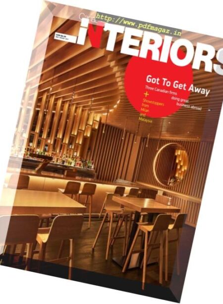 Canadian Interiors – July-August 2017 Cover