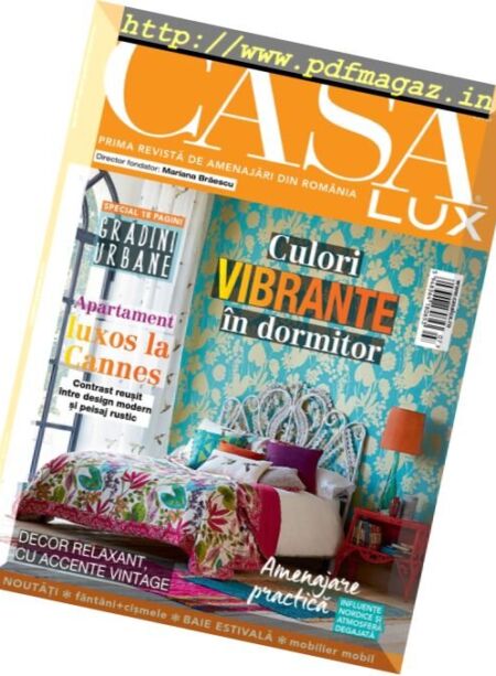 Casa Lux – Iulie 2017 Cover
