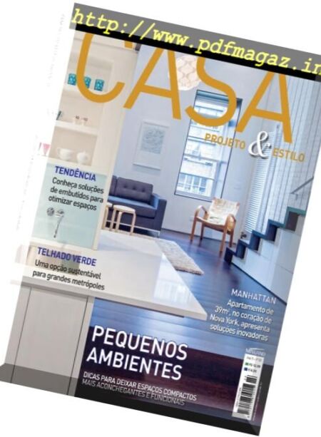 Casa Projeto & Estilo – N 33, 2017 Cover