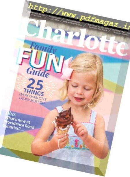 Charlotte Magazine – August 2017 Cover