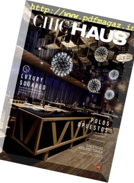 Chic Haus – Julio 2017 Cover