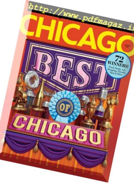 Chicago Magazine – August 2017 Cover