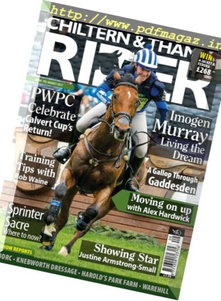 Chiltern & Thames Rider – August 2017 Cover