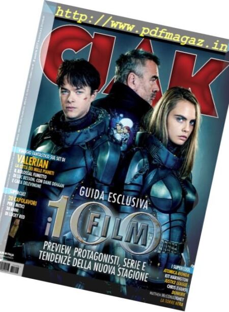 Ciak – Agosto 2017 Cover
