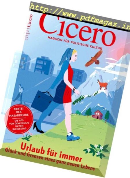 Cicero – August 2017 Cover