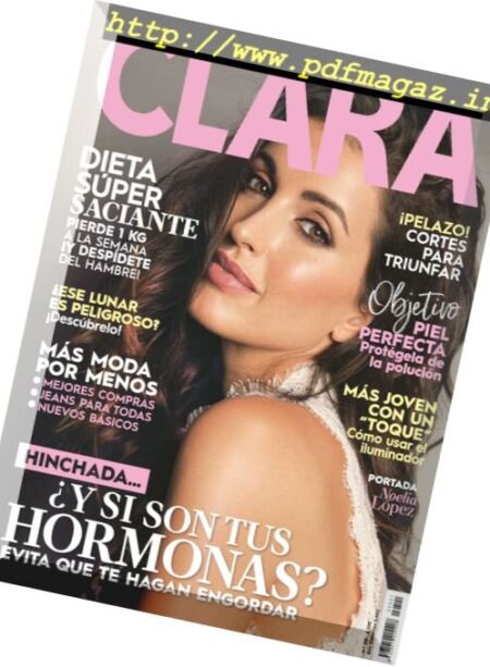 Clara – Septiembre 2017 Cover