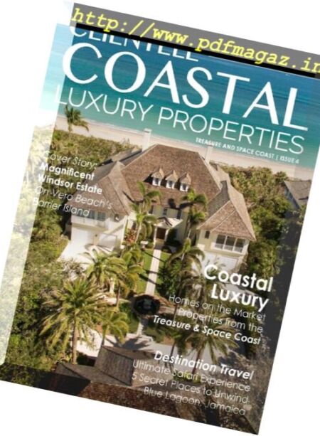 Clientele Coastal Luxury Properties – Issue 4 2017 Cover