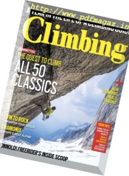 Climbing – August 2017