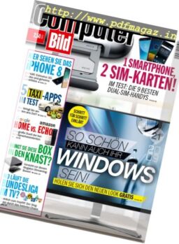 Computer Bild Germany – 19 August 2017