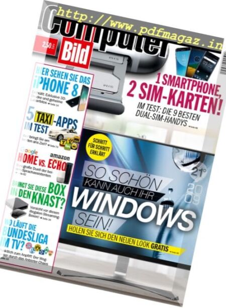 Computer Bild Germany – 19 August 2017 Cover
