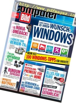 Computer Bild Germany – 5 August 2017