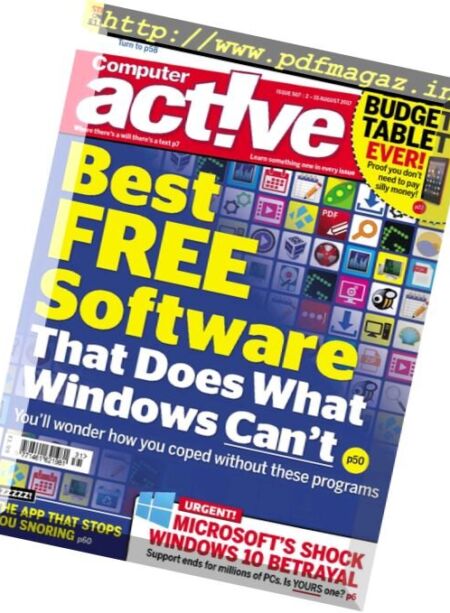 Computeractive – 2-15 August 2017 Cover