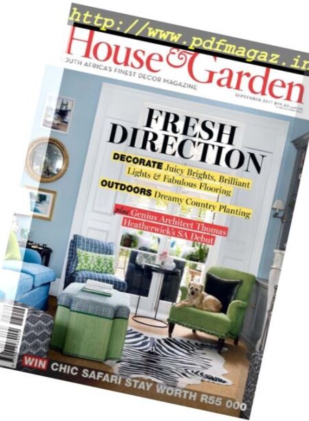 Conde Nast House & Garden – September 2017 Cover