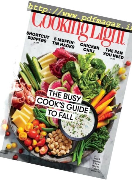 Cooking Light – September 2017 Cover