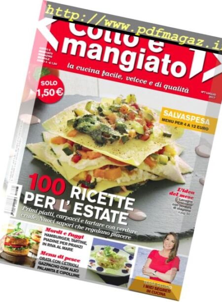 Cotto e Mangiato – Luglio 2017 Cover