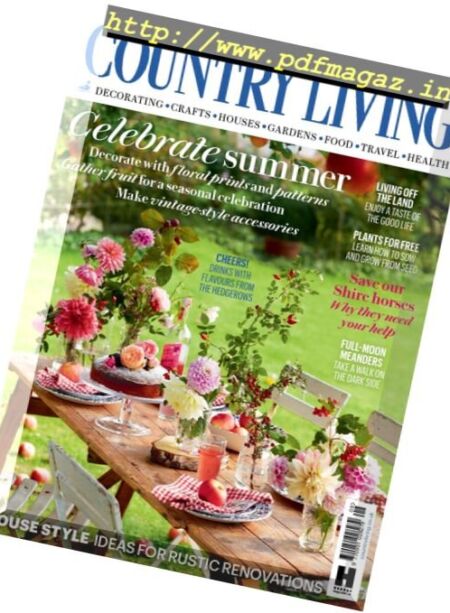 Country Living UK – September 2017 Cover