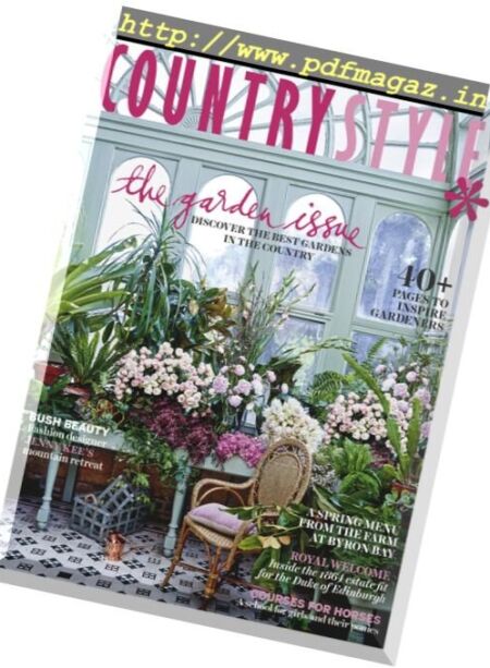 Country Style Australia – October 2017 Cover