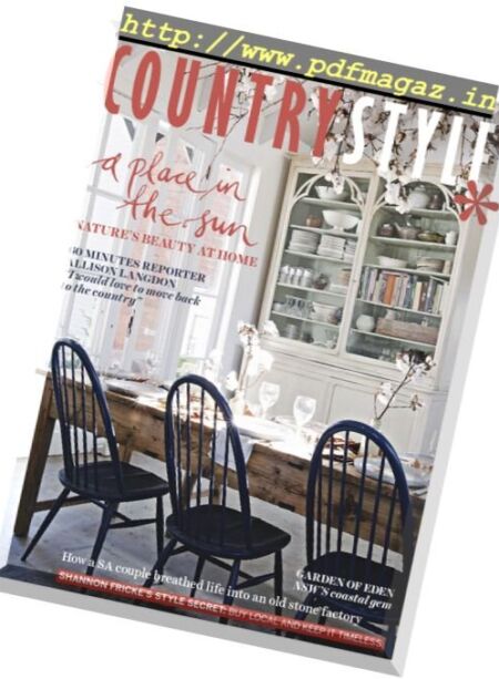 Country Style – September 2017 Cover