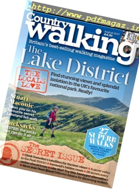 Country Walking – August 2017 Cover
