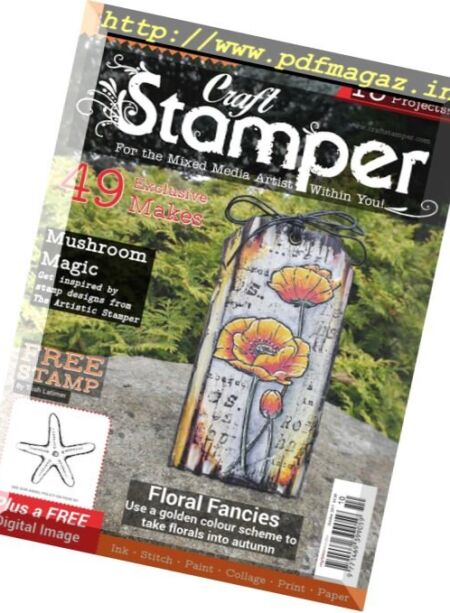 Craft Stamper – October 2017 Cover