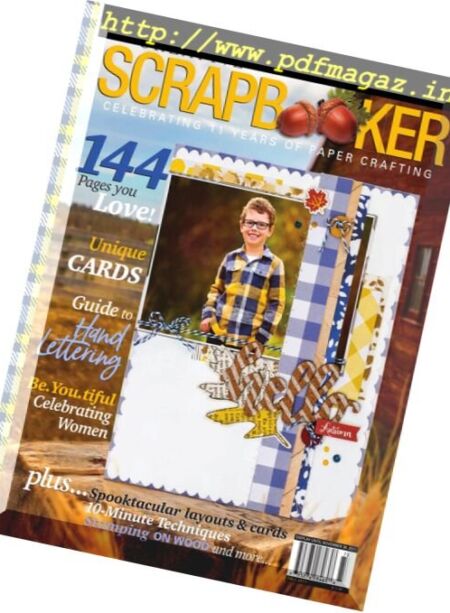 Creative Scrapbooker – Fall 2017 Cover