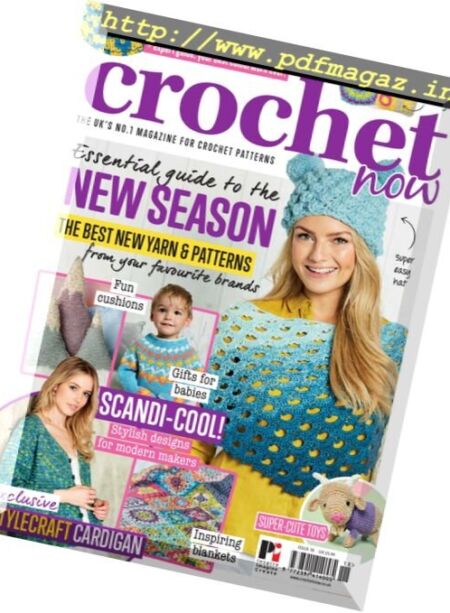 Crochet Now Magazine – Issue 18 2017 Cover