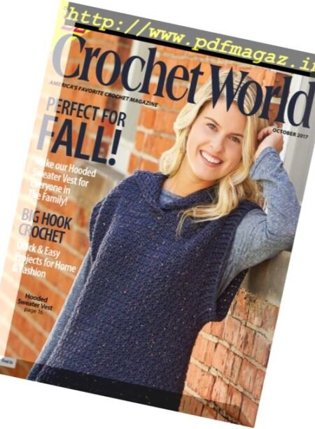 Crochet World – October 2017 Cover