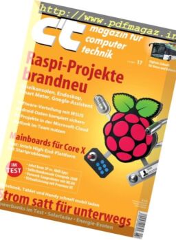c’t Germany – 5 August 2017
