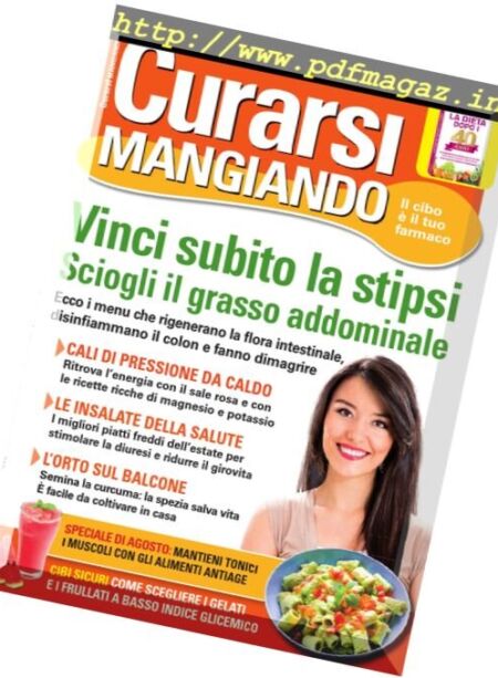 Curarsi Mangiando – Agosto 2017 Cover