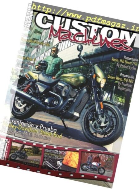 Custom Machines – Agosto 2017 Cover
