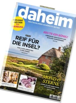 Daheim – Juli-August 2017