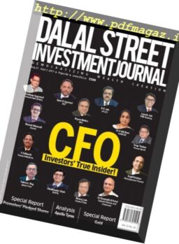 Dalal Street Investment Journal – 21 August – 3 September 2017