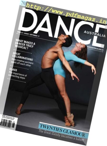 Dance Australia – August-September 2017 Cover