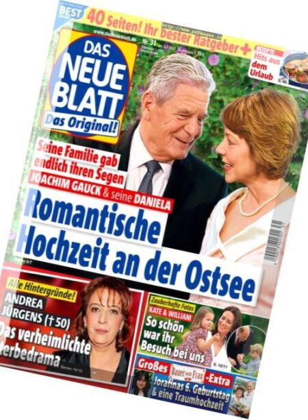 Das Neue Blatt – 26 Juli 2017 Cover