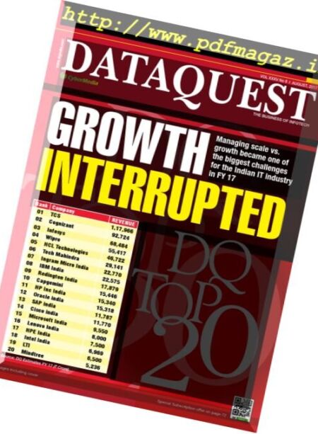 Dataquest – August 2017 Cover