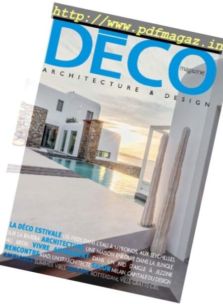 Deco Magazine – Juin-Septembre 2017 Cover