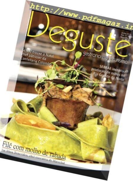 Deguste Magazine – Junho 2017 Cover
