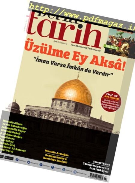 Derin Tarih – Agustos 2017 Cover