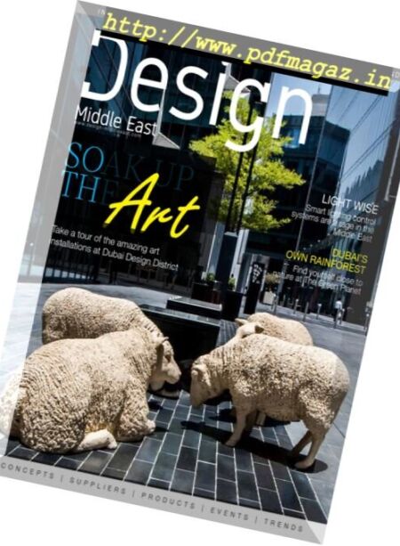 Design Middle East – September 2017 Cover