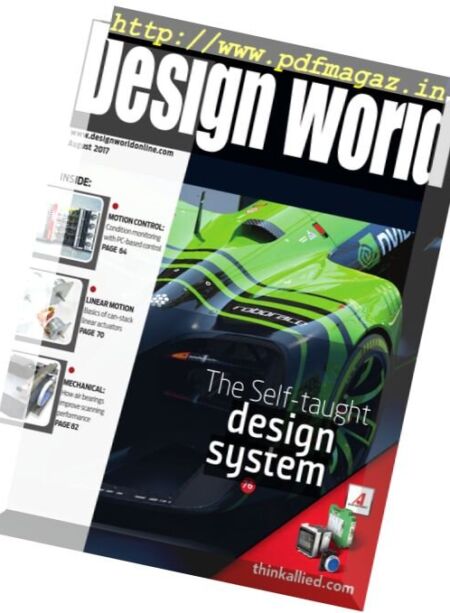 Design World – August 2017 Cover