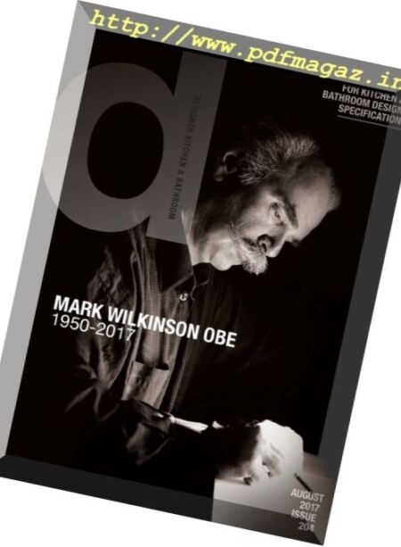 Designer Kitchen & Bathroom – August 2017 Cover