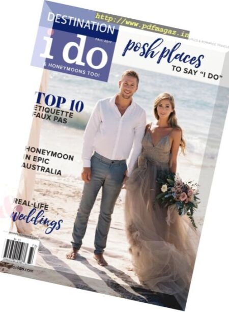 Destination I Do – Fall 2017 Cover