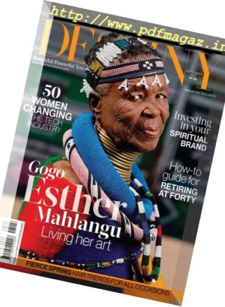 Destiny – September 2017 Cover