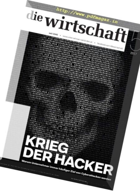 Die Wirtschaft – N. 5 2017 Cover