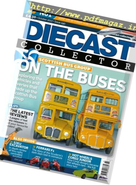 Diecast Collector – October 2017 Cover