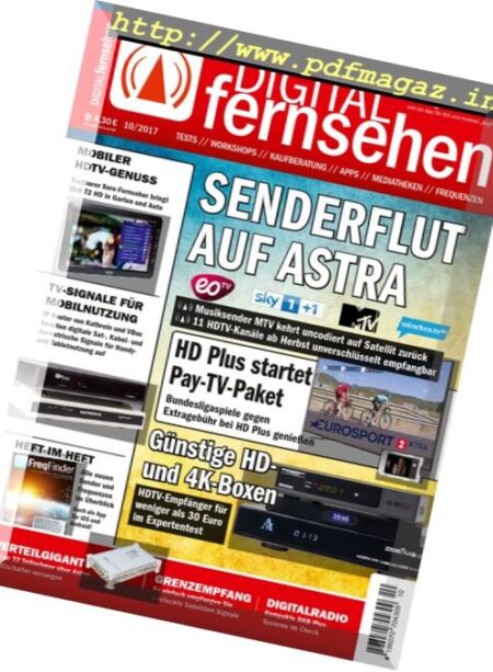 Digital Fernsehen – Nr.10 2017 Cover