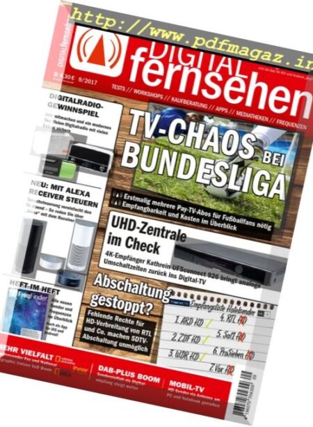 Digital Fernsehen – Nr.9, 2017 Cover